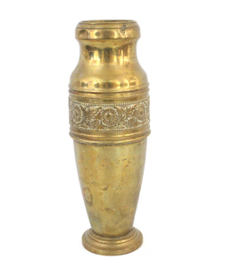 European <b>Mid</b> <b>Century</b> Luxury Brass Flower Vase Modern Tabletop Wedding Decorative Accessory for Christmas Christian Church - Product Image 3