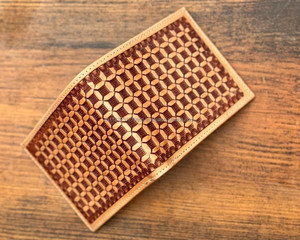 Nouveau concepteur Western motif repoussé à la main en cuir hommes portefeuilles longue fermeture éclair vente chaude mode élégant porte-monnaie cadeau pour lui - Product Image 4