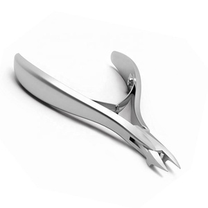 New Stainless Steel <b>Nail</b> <b>Clippers</b> Large Single Beveled Pointed Tip Wide Jaw Opening Professional Durable <b>Nail</b> Groove Special - Product Image 5