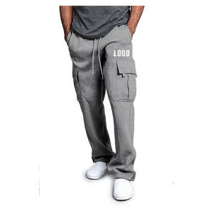 2026 Casual Sports Sweatpants Men's Loose <b>Trousers</b> Stitched Running Training Casual Men's Pants - Product Image 4