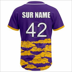 Custom 100% Polyester <b>Baseball</b> Jersey <b>Set</b> Low MOQ Fast Production Breathable Quick Dry Team Uniform OEM Supply USA Market - Product Image 3