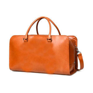 Bolsa de Viaje de Cuero de Primera Calidad en Oferta, Bolsa de Viaje de Cuero Genuino, Bolsa de Fin de Semana de Cuero - Product Image 2