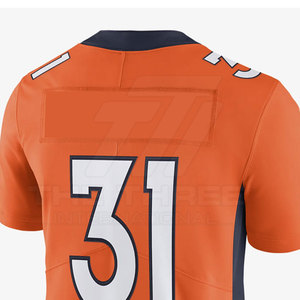 Uniforme Deportivo Personalizado, Jersey de Fútbol Americano Corto, Tejido Transpirable Ligero que Absorbe la Humedad, Ecológico - Product Image 4
