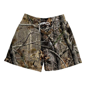 Pantalones Cortos de Cintura Media de la Mejor Calidad para Hombre, Estampado de Jungla, 100% Algodón Ecológico, Cierre con Cordón, Cómodos, Estilo Casual Urbano - Product Image 1