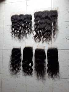 Super Vente 2025 Haute Qualité 6x6 HD Fermeture de Cheveux Humains Exportateur Indien Vague Naturelle Cheveux Bruts Prix Bas - Product Image 5