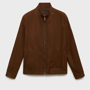 แจ็คเก็ตบอมเบอร์รุ่นใหม่ น้ำหนักเบา กันลม แขนยาว ราคาขายส่ง ซิปหน้า เสื้อผ้าลำลองฤดูหนาว แจ็คเก็ตบอมเบอร์ผู้ชาย - Product Image 1