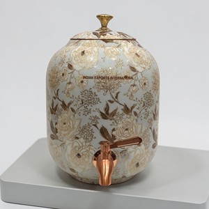 Serie Elegancia Vintage de Indian Exports International (Cobre Puro Certificado) - Product Image 1