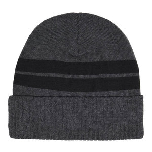 Unisex Striped Knit Beanie Hat 100% Acrylic Cuffed <b>Winter</b> <b>Cap</b> Casual Style Adult Size 56-58CM - Product Image 2
