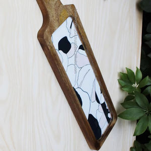 Bandeja DE SERVICIO DE MADERA impresa con cajón Bandeja de madera al por mayor para el hogar Hotel y restaurante Ecológico por Falak World Export - Product Image 1