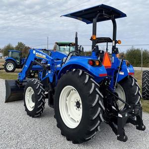 Tractor New Hollandds 4WD usado de larga duración, listo para entrega, ideal para trabajo agrícola pesado y de alta resistencia. - Product Image 6