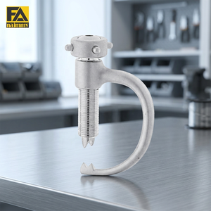 Pince en C en acier inoxydable pour guide de perceuse chirurgicale manuelle, instruments personnalisés, prix de gros - Product Image 2