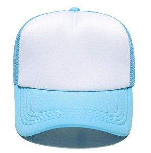 Custom Logo Five-panel Suede Baseball Cap <b>Men</b> and Women Spring and <b>Summer</b> Color Matching Mesh Truck Driver <b>Hat</b> - Product Image 5