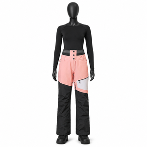 Pantalones de Snowboard Impermeables y Transpirables para Mujer, Pantalones de Esquí Térmicos y Resistentes al Viento, Cintura Alta, Ropa Deportiva de Invierno para Exteriores - Product Image 1