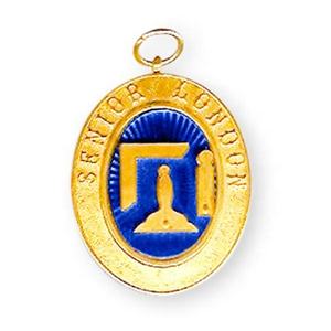 London Grand Rank Officer Custom-Size Handmade Undress Pack Magnetic Lambskin Provincial Senior Masonic Tablier Set Brodé - Product Image 4