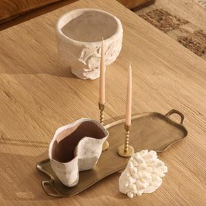 Antique style metal <b>tray</b> Luxury tableware accessories Designer serving <b>tray</b> <b>Storage</b> <b>Trays</b> - Product Image 5