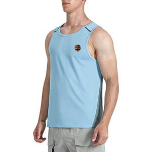 Camiseta sin Mangas Ligera y Cómoda para Hombre, Diseñada para Uso Diario Informal, Tejido Suave, Transpirable, Ecológico, Ajuste Duradero - Product Image 4