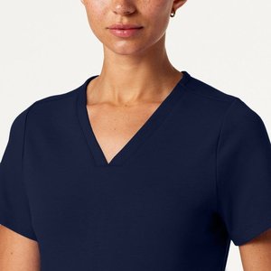 2026 New <b>Women</b> Scrub <b>Undershirt</b> Stretch Fit Nursing Medical Inner Layer Breathable Antimicrobial Uniform - Product Image 4