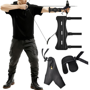 Protector de mano para tiro con arco con diseño de perfil delgado para una visión desaparejorada del objetivo, perfecto para arqueros competitivos. - Product Image 1