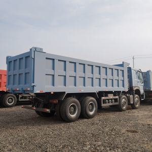 Sinotruck Howo 8x4 ascensore anteriore nuovo 351-450hp RHD autocarro con cassone ribaltabile disponibile per l'esportazione nel prezzo Africa - Product Image 2