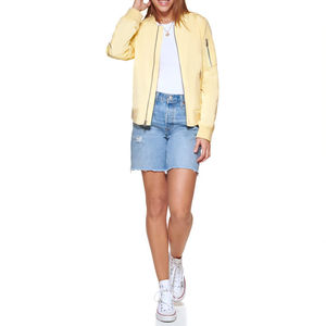 Blouson Bomber Décontracté pour Femme, Manches Longues, Fermeture Éclair, Idéal Soirées et Clubs, Coupe Standard, Vente en Gros - Product Image 5