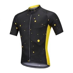 Maillot de cyclisme personnalisé à manches courtes, sublimé, respirant en polyester pour vélo de route, vente en gros fabricant - Product Image 1