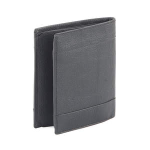 Cartera de Hombre de Cuero Genuino de Diseño Moderno y Lujoso, Estilo Vintage, Corta, con Protección RFID, Minimalista, Multifuncional, con Forro de Poliéster - Product Image 2