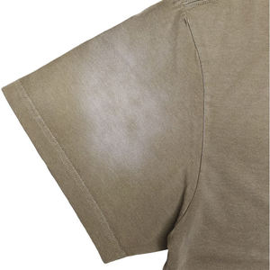 Camisetas Cómodas y a la Moda con Lavado Ácido, Venta al por Mayor de Camisetas Oversize con Lavado Ácido y Logotipo Personalizado para Hombre - Product Image 3