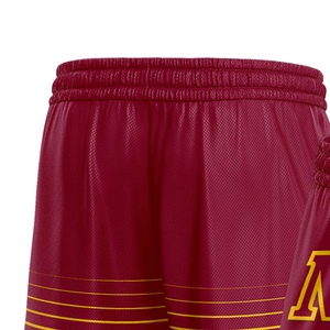 <b>Customized</b> Sports Team Shorts 100% Polyester Mesh Sublimated Club Name Training Basketball Athletic Shorts for Teamwear - Product Image 4