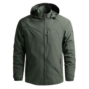 Arrival Latest Customized Windbreaker <b>Jackets</b> with Customized Colors for Casual Use Zipper Closure Casual Outdoor Wear Polyester - Product Image 3