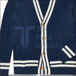 Suéter Cárdigan de Hombre de Alta Calidad, Antipilling, ODM, Color Sólido, con Bolsillo en la Solapa, para Viajes, Negocios, Moda, Invierno - Product Image 3