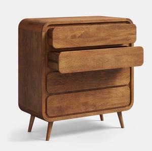 ตู้เก็บของไม้สักแท้สไตล์มิดเซ็นจูรี่ เป็นมิตรกับสิ่งแวดล้อม ทนทาน เหมาะสำหรับโครงการเฟอร์นิเจอร์โรงแรมและรีสอร์ท - Product Image 4