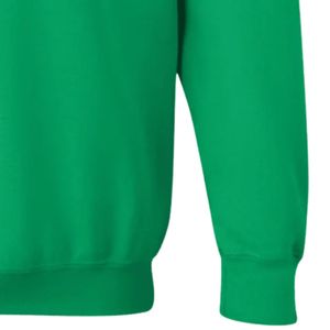 Sudadera Gráfica Verde One Nine Oh Eight con Cuello Redondo, Manga Larga, Puños Acanalados, Top Casual de Forro Polar para Mujer, Moda Urbana - Product Image 3