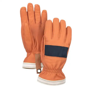 Gants de sécurité pour conducteur en cuir pleine fleur de vachette, haute performance, antistatiques, lisses, confortables, avec bracelet réglable - Product Image 2
