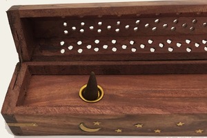 Wooden Rosewood Religious <b>Incense</b> Holder (Bakhoor) High Quality Hand-made Eco-Friendly - Product Image 4
