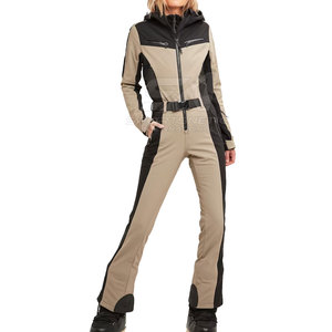 Combinaison de ski imperméable, veste et pantalon, ensemble pour sports d'hiver, combinaison de ski avec logo personnalisé - Product Image 2