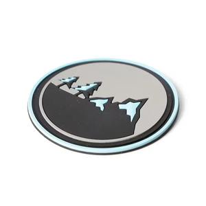 Custom 3D Embossed Rubber PVC <b>Sew</b>-<b>On</b> <b>Patches</b> with Nonwoven Felt Fabric for Clothing - Product Image 3