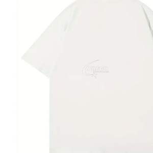 Camiseta de Moda Exclusiva para Hombre, Talla Grande, Color Rosa, con Bordado, Estilo Urbano, Logotipo Impreso, Diferentes Tallas - Product Image 3