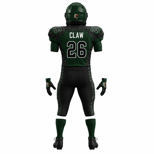 American Football Uniform With Breathable Fabric Moisture Control <b>Athletic</b> Fit And Durable Stitching For Game Day Performance - Product Image 2