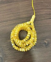 Chapelet en résine cristalline lisse et écologique, peint à la main, Tasbih Subha, perles de prière musulmanes, Dhikr Zikr, bénédiction, cadeau Ramadan Aïd