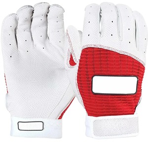 Gants de frappe de baseball pour adultes gauchers en cuir imperméable de qualité supérieure, couleur unie, prix de gros - AFAN SMART SHOP - Product Image 5