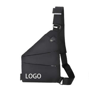 Bolsa de Pecho para Motocicleta Impermeable con Logotipo Personalizado, Bolsa de Cinturón, Duradera, Ligera, Unisex, de Poliéster, con Cierre de Cremallera, para Campamento al Aire Libre - Product Image 1