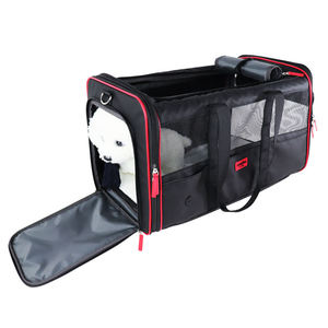 Premium Customized 2026 Versatile Casual Style 10kg Polyester Zipper Pet Bags Vietnam Portable Dual-Use Wheeled Carrier - Product Image 1