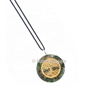 Colgante de orgón del árbol de la vida, colgante de jaspe rojo, en línea, al mejor precio - Product Image 6