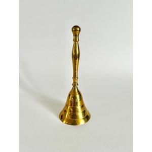 Christmas Decoration Brass Hand Bell With Twinkle <b>Star</b> <b>Design</b> Decorative Bells Metal Crafts - Product Image 3