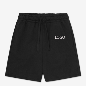 Shorts pour garçons tendance avec logo personnalisable 2026 / Matière douce avec cordons de serrage Service OEM Confortable - Product Image 1