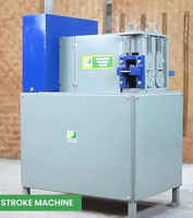 Machine à découper le bambou à deux temps, robuste et haute performance, pour la fabrication de bâtonnets et la production d'agarbati