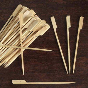 Bamboo Skewers for fruit <b>bbq</b> - Eco-Friendly Disposable <b>BBQ</b> Stick Bamboo Skewer From Vietnam to EU USA Free Tax - Product Image 5
