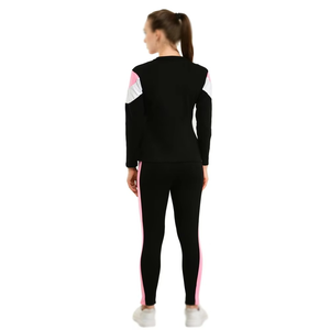 Conjunto Deportivo de Algodón 100% Personalizado, Ropa Deportiva de Moda para Entrenamiento y Jogging, Conjunto Deportivo Urbano para Mujer - Product Image 3