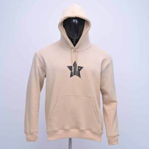 Sweat-shirts à capuche pour hommes en molleton de coton de qualité supérieure, avec logo personnalisé et impression sérigraphique sur le devant, manches longues. - Product Image 1