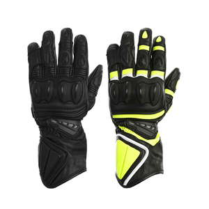 Gants de motocross imperméables OEM, isolés, respirants, avec paume en cuir, protection tactile pour les écrans, pour les professionnels - Product Image 2